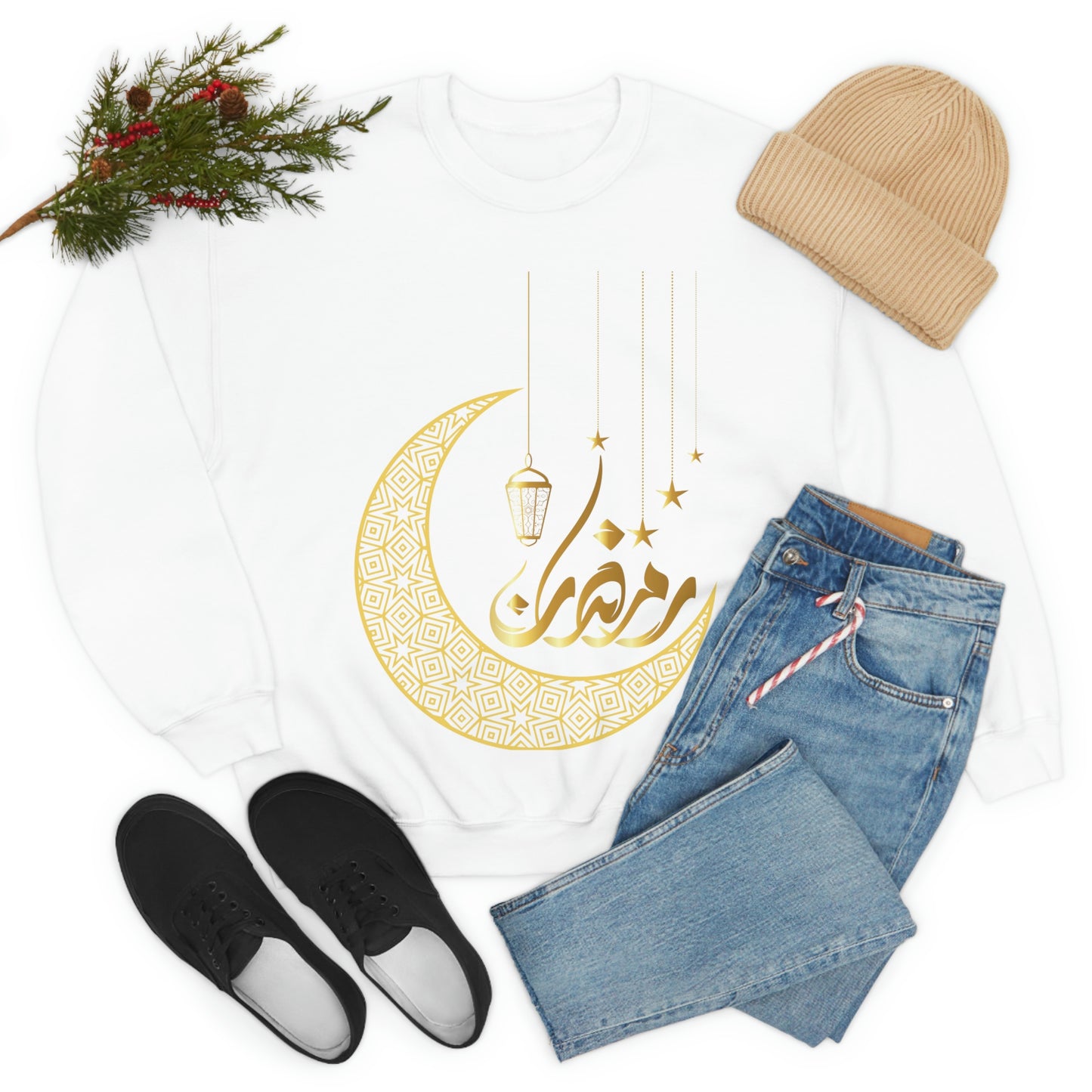 Ramadan Kareem (Style 16) - Unisex Heavy Blend™ Crewneck Sweatshirt