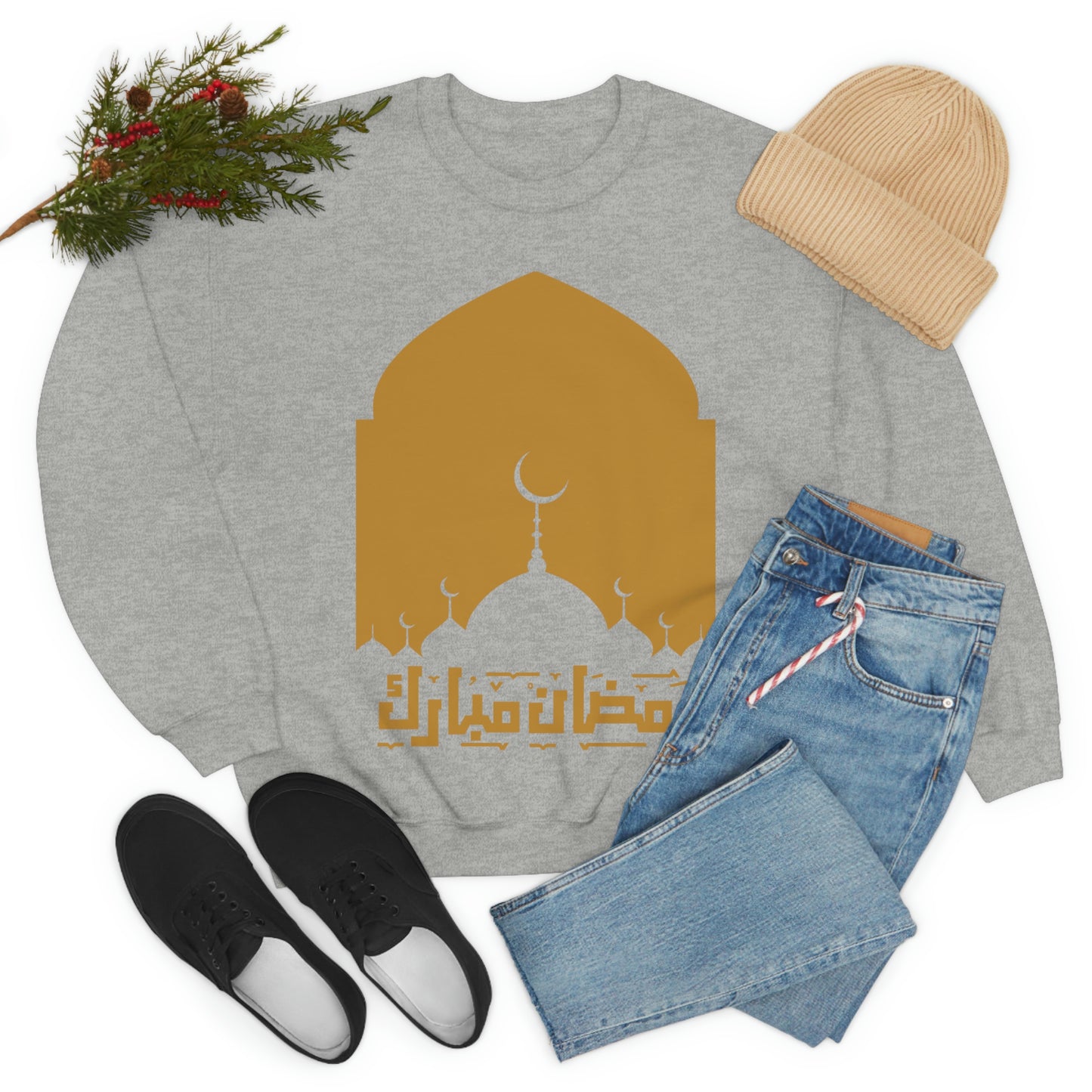 Ramadan Kareem (Style 18) - Unisex Heavy Blend™ Crewneck Sweatshirt