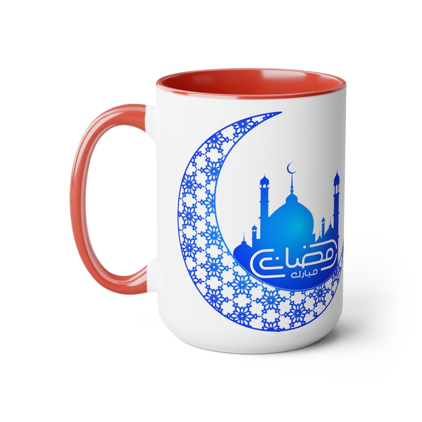 Ramadan Kareem - Two-Tone Coffee Mugs, 15oz