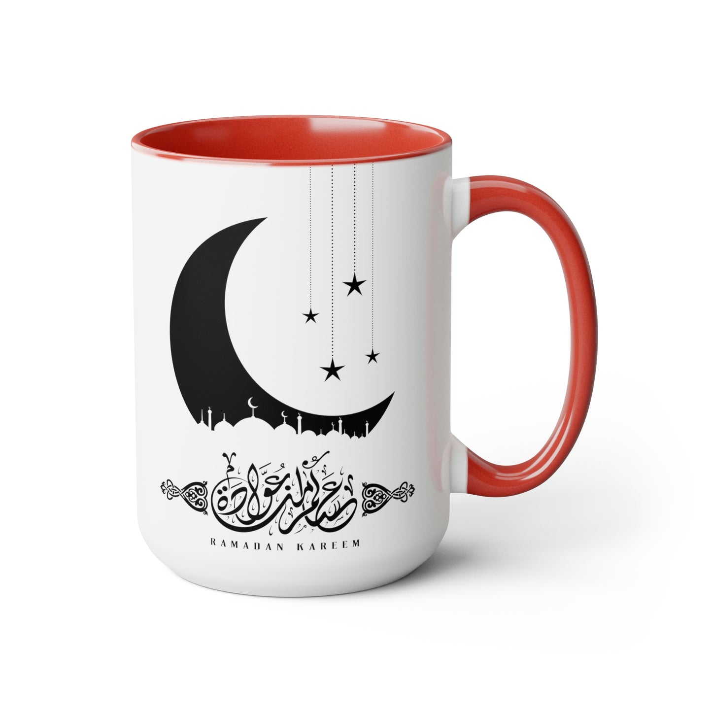 Ramadan Kareem - Two-Tone Coffee Mugs, 15oz