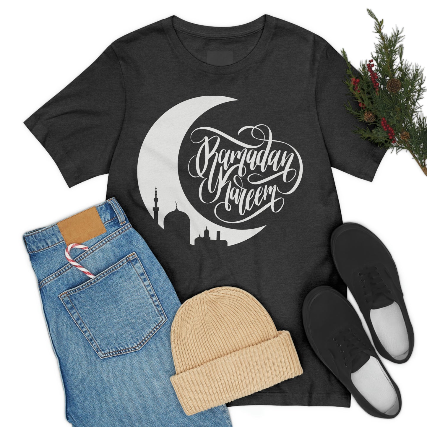 Ramadan Kareem (Style 5) - Unisex Heavy Cotton Tee