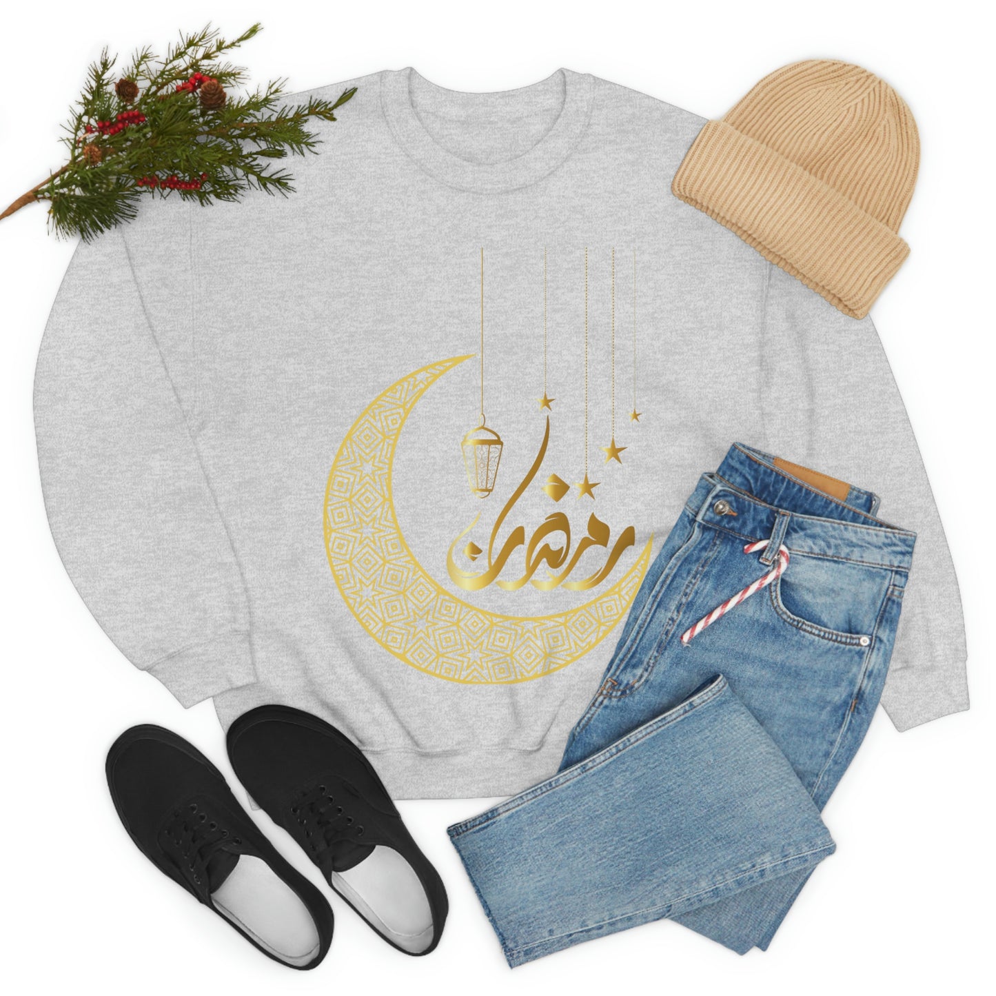 Ramadan Kareem (Style 16) - Unisex Heavy Blend™ Crewneck Sweatshirt
