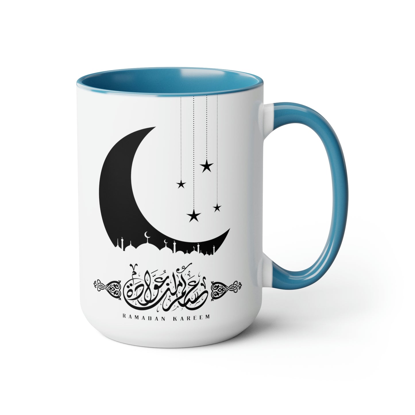 Ramadan Kareem - Two-Tone Coffee Mugs, 15oz