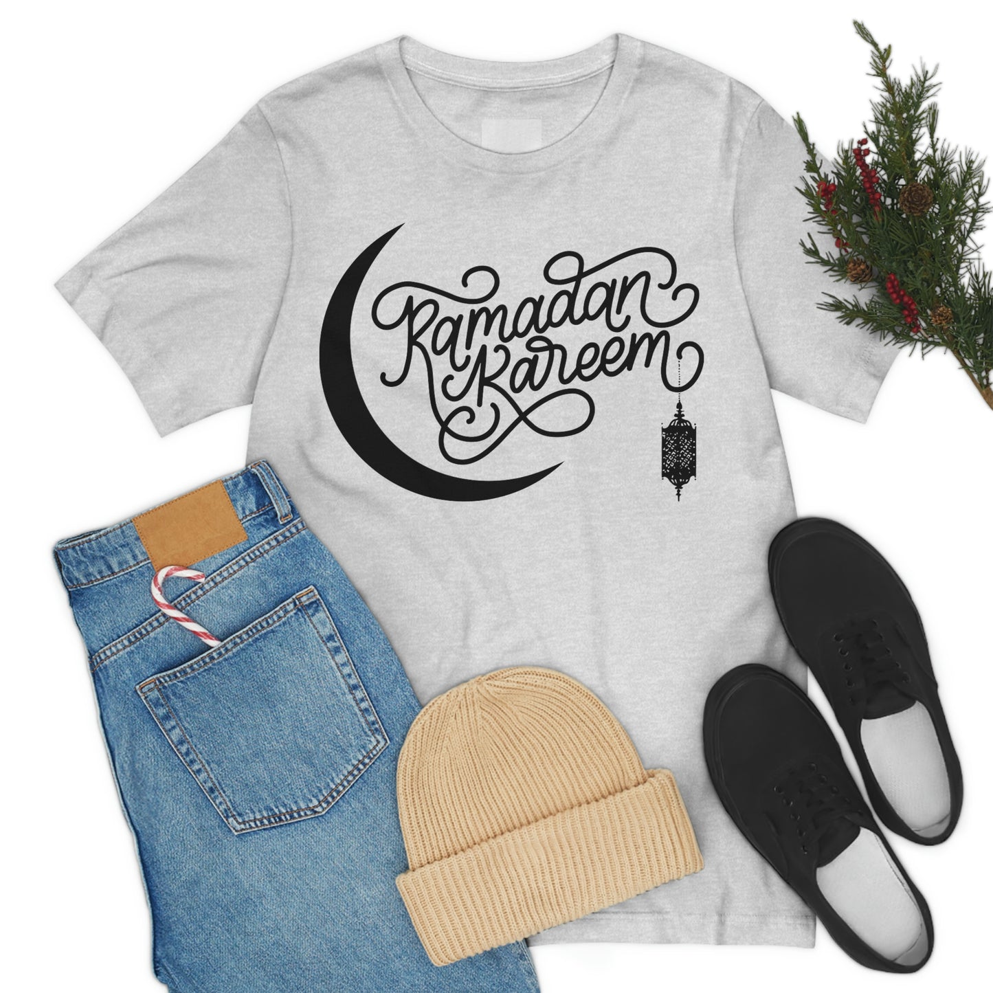 Ramadan Kareem (Style 13) - Unisex Heavy Cotton Tee