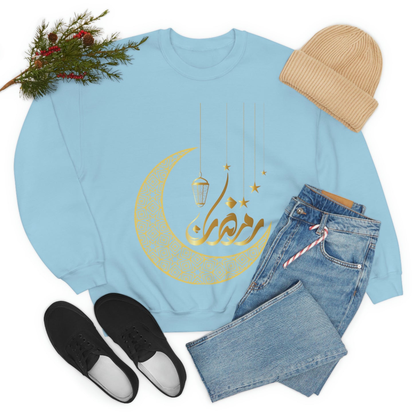 Ramadan Kareem (Style 16) - Unisex Heavy Blend™ Crewneck Sweatshirt