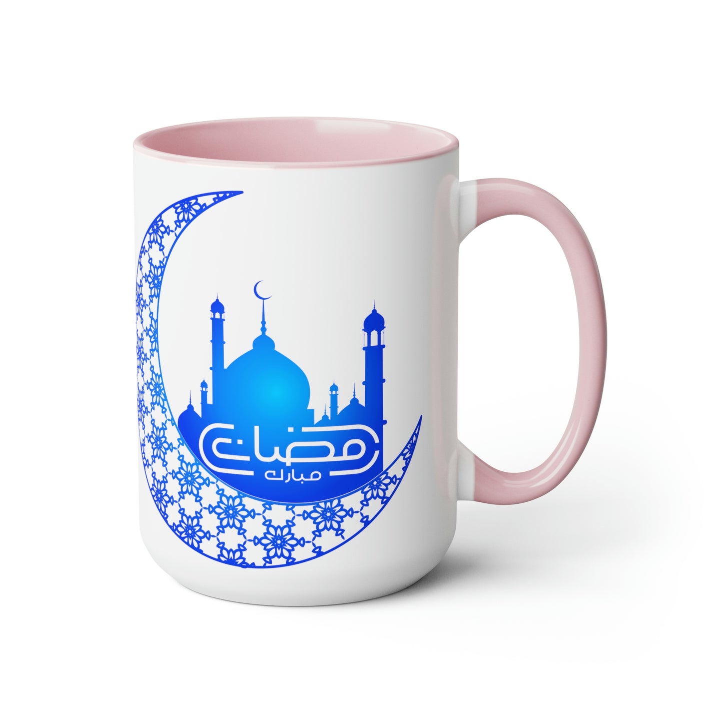 Ramadan Kareem - Two-Tone Coffee Mugs, 15oz
