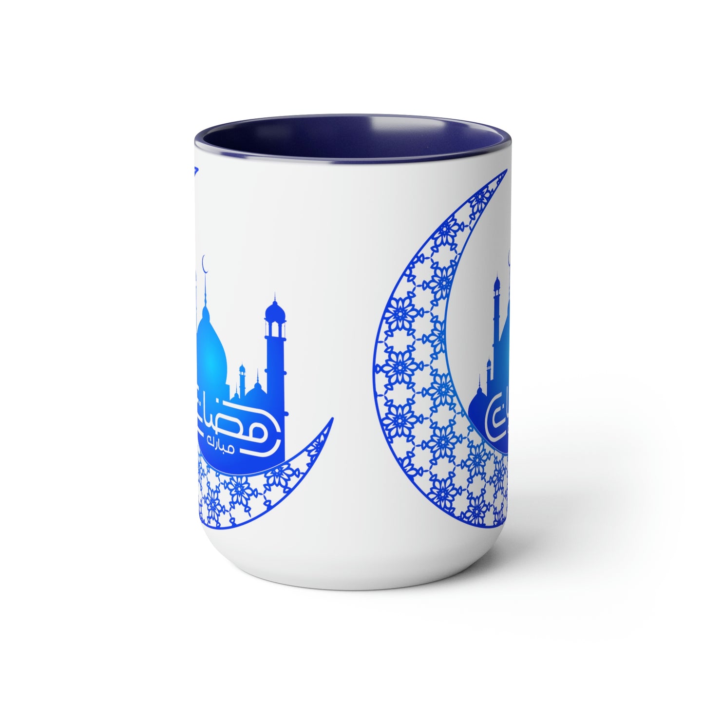 Ramadan Kareem - Two-Tone Coffee Mugs, 15oz