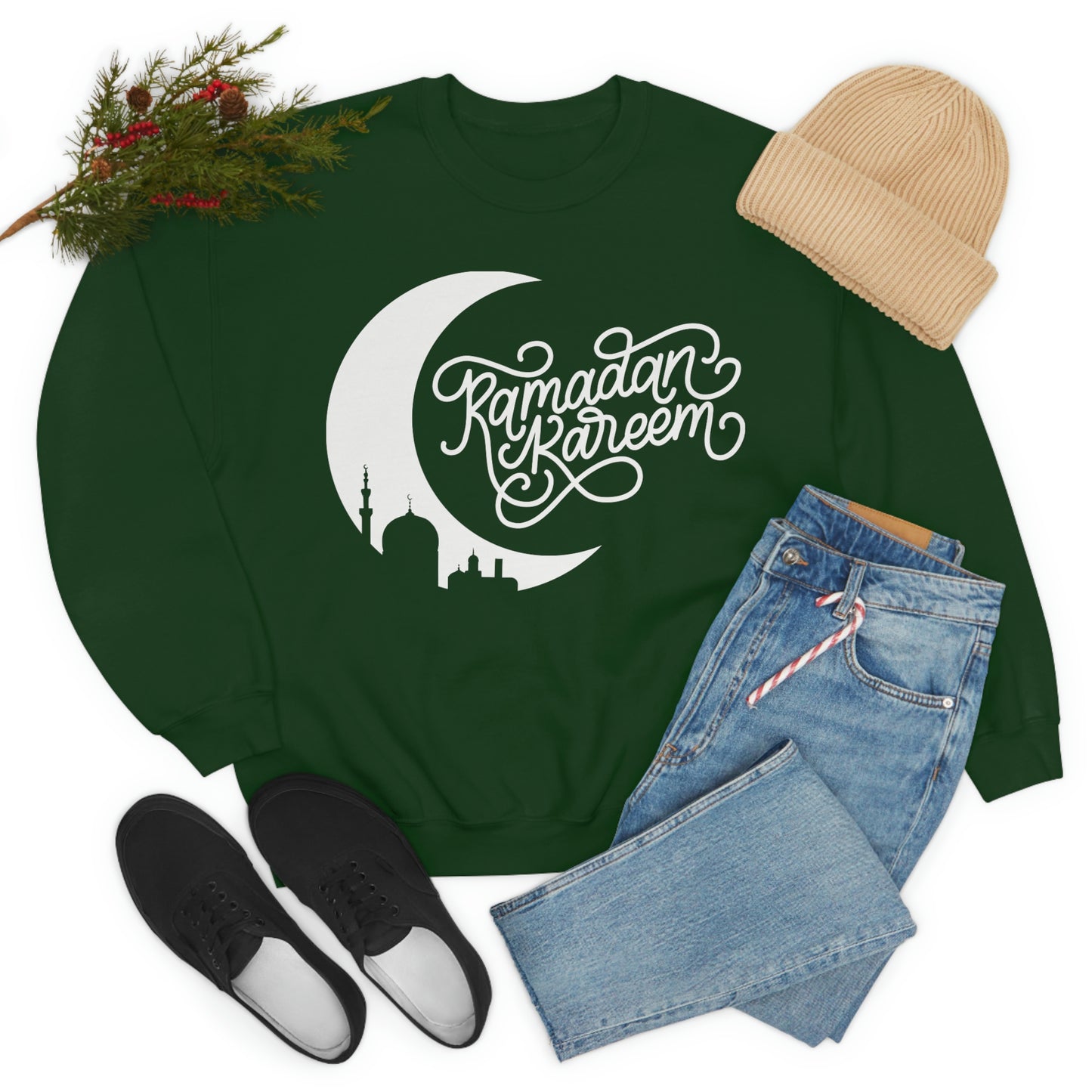 Ramadan Kareem (Style 9) - Unisex Heavy Blend™ Crewneck Sweatshirt