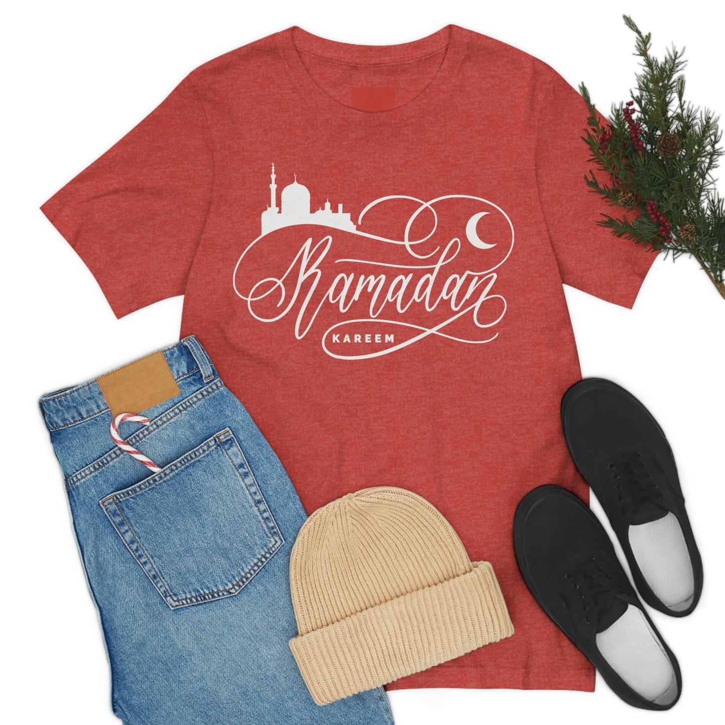 Ramadan Kareem (Style 1) - Unisex Heavy Cotton Tee