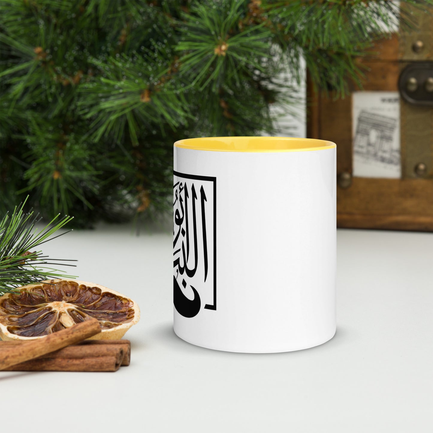 Abo Al Banat one side - Mug with Color Inside