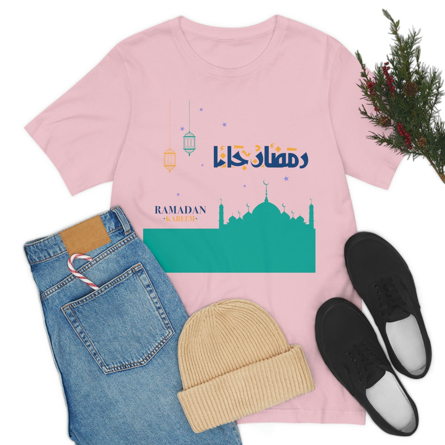 Ramadan Kareem (Style 21) - Unisex Heavy Cotton Tee