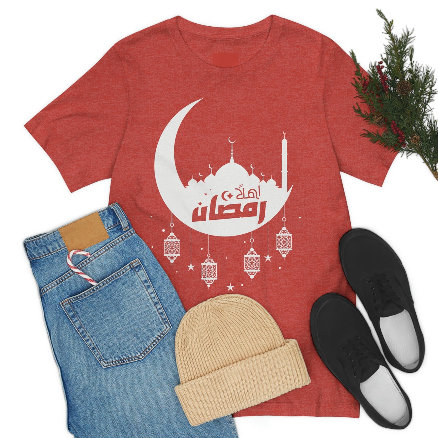 Ahlan Ramadan (Style 17) - Unisex Heavy Cotton Tee