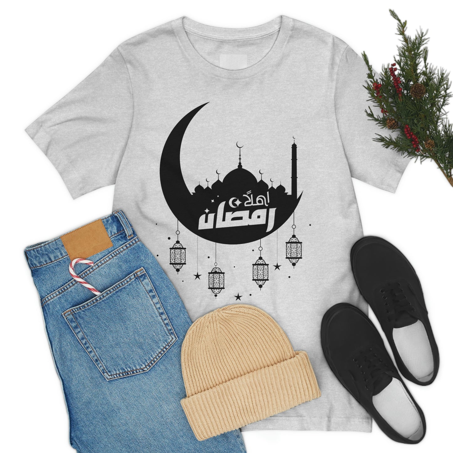 Ahlan Ramadan (Style 17) - Unisex Heavy Cotton Tee