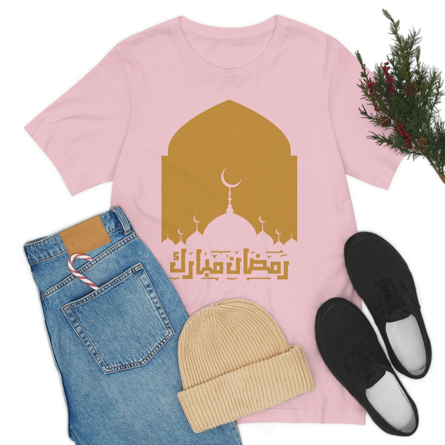 Ramadan Mubarak (Style 18) - Unisex Heavy Cotton Tee
