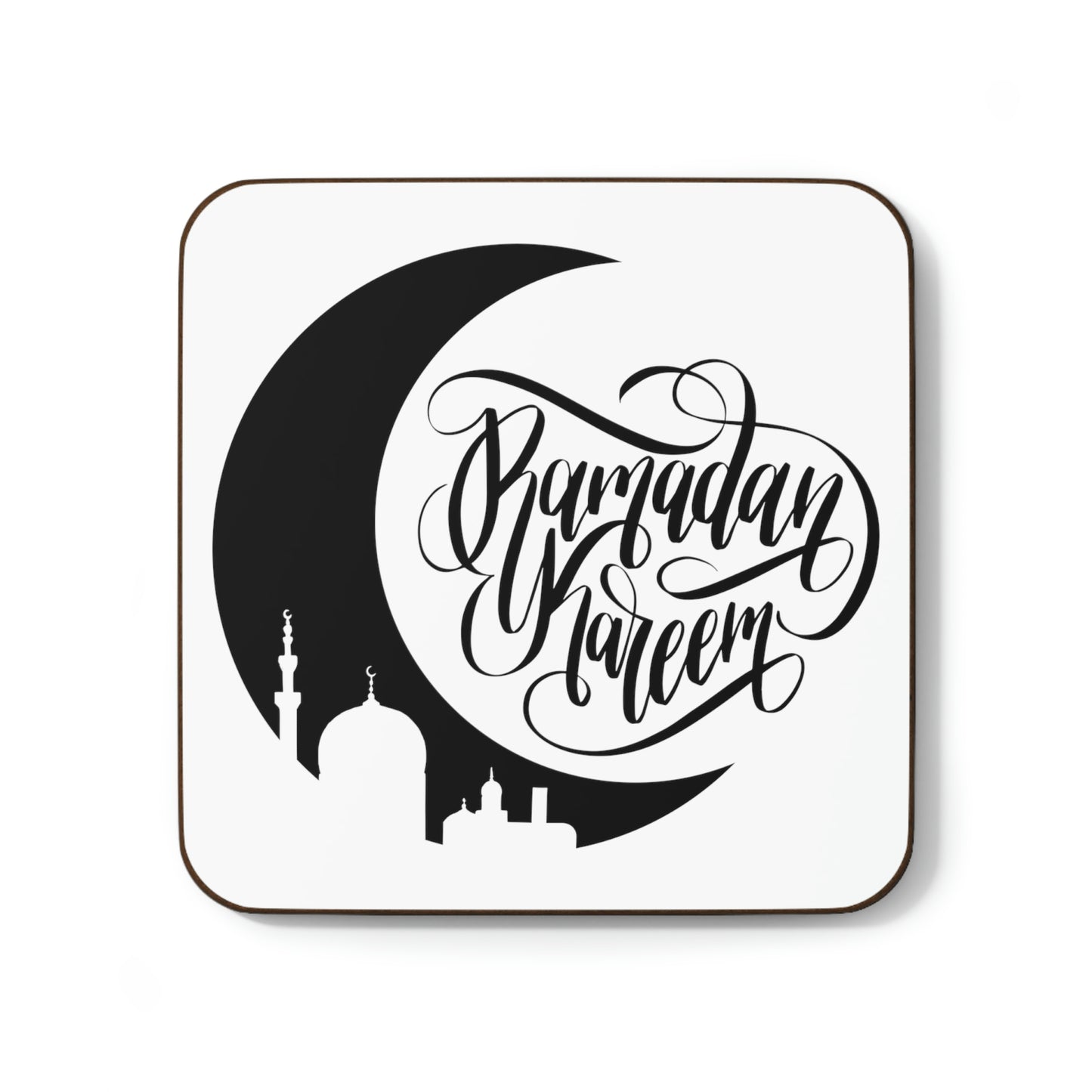 Ramadan Kareem - Hardboard Back Coaster