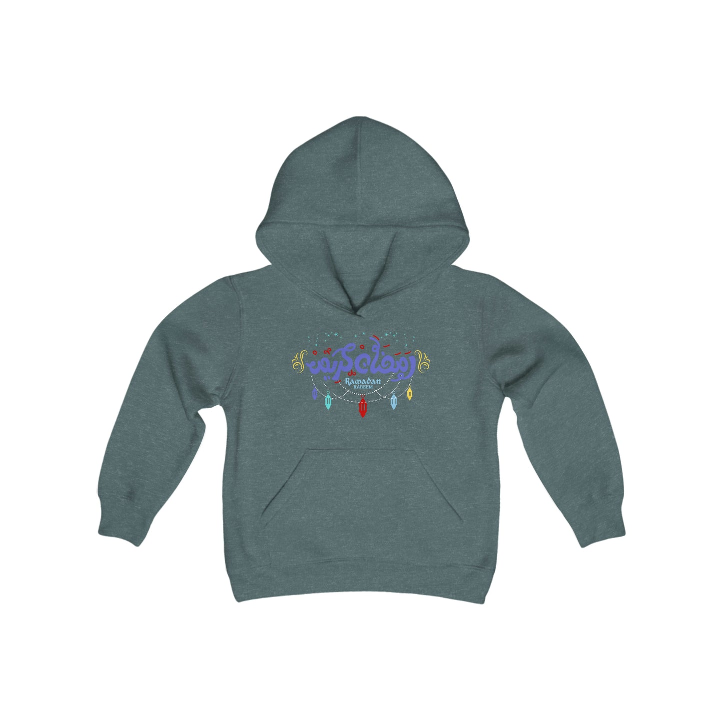 Ramadan Kareem - Kids Heavy Blend Hooded Sweatshirt