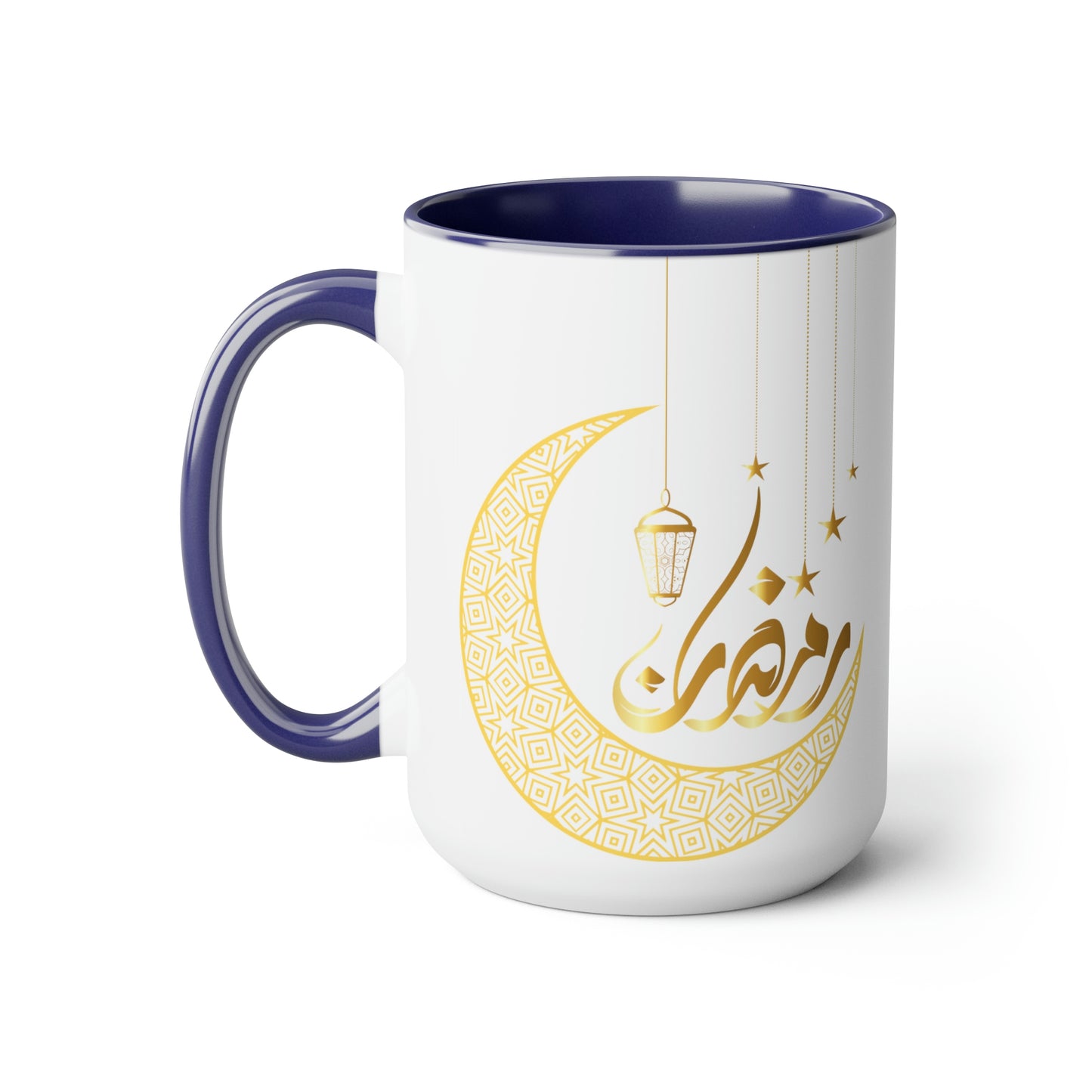 Ramadan Kareem - Two-Tone Coffee Mugs, 15oz