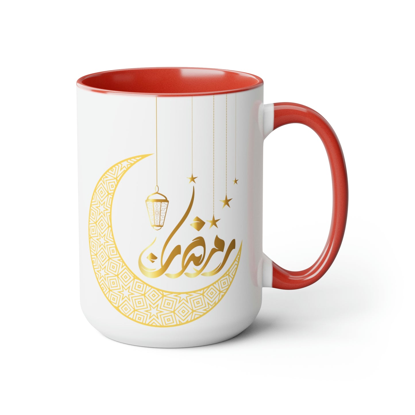 Ramadan Kareem - Two-Tone Coffee Mugs, 15oz