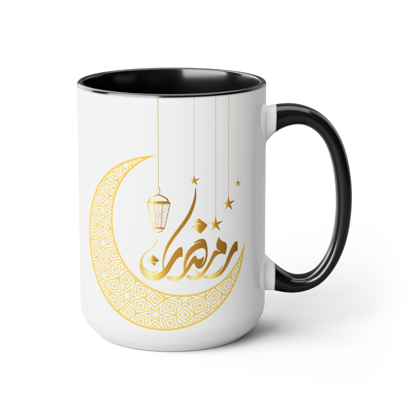 Ramadan Kareem - Two-Tone Coffee Mugs, 15oz