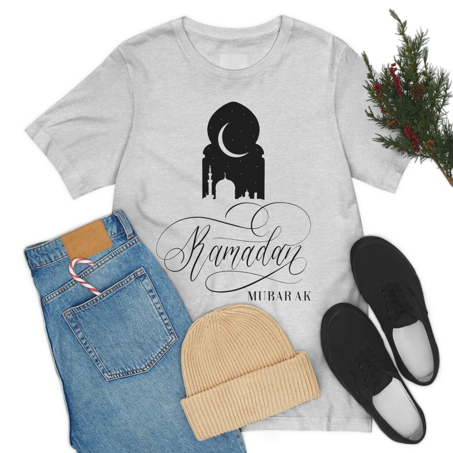 Ramadan Kareem (Style 7) - Unisex Heavy Cotton Tee