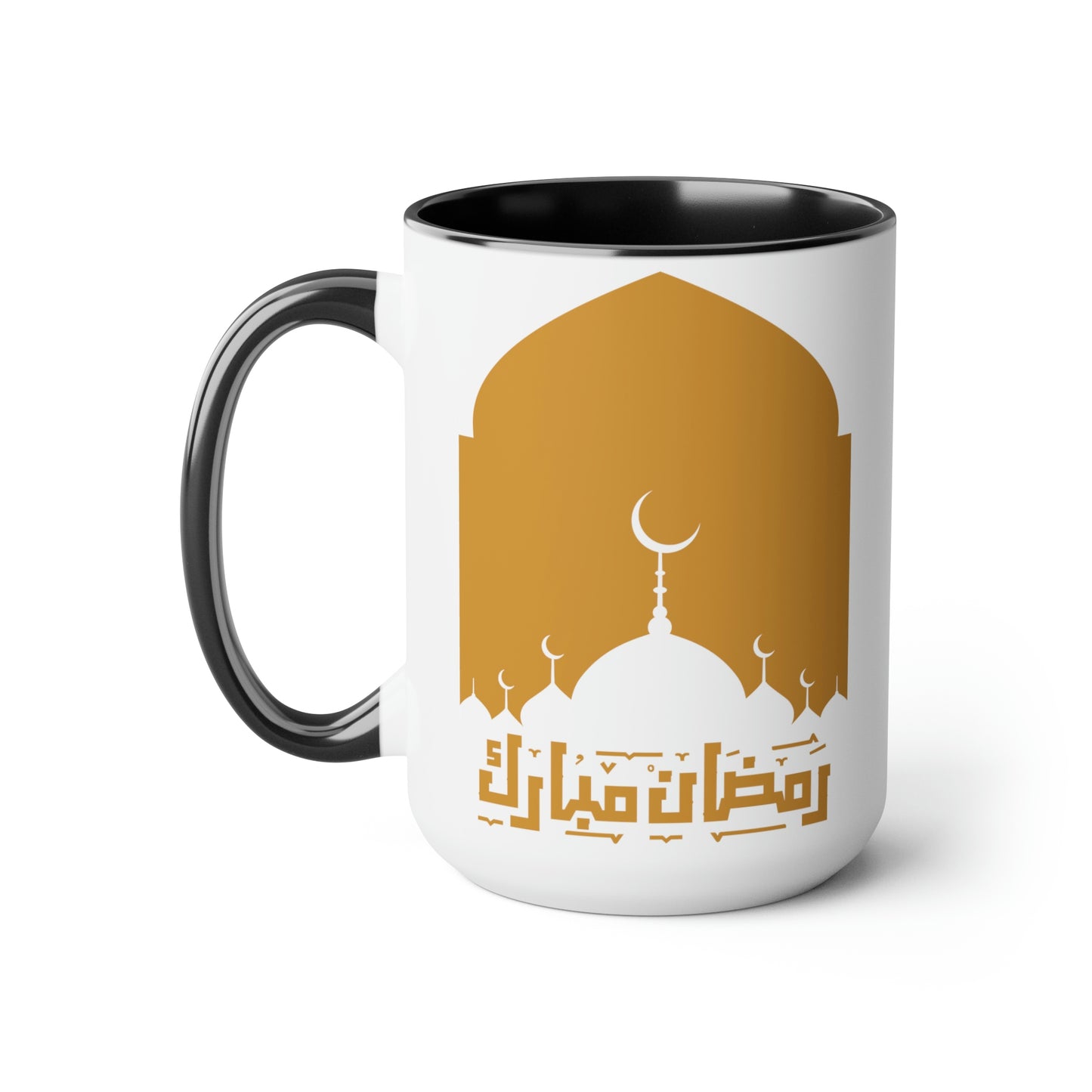 Ramadan Kareem - Two-Tone Coffee Mugs, 15oz