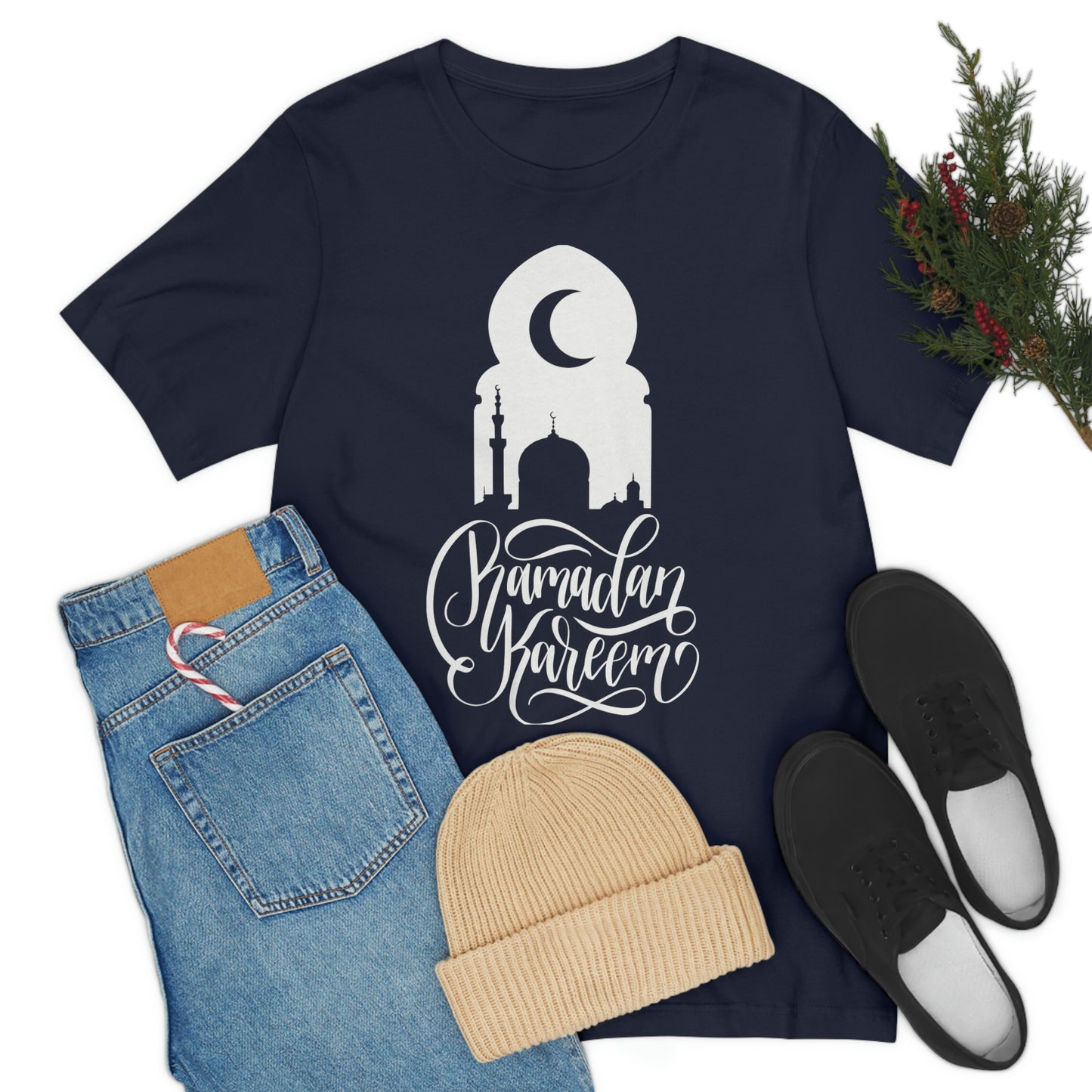 Ramadan Kareem (Style 4) - Unisex Heavy Cotton Tee