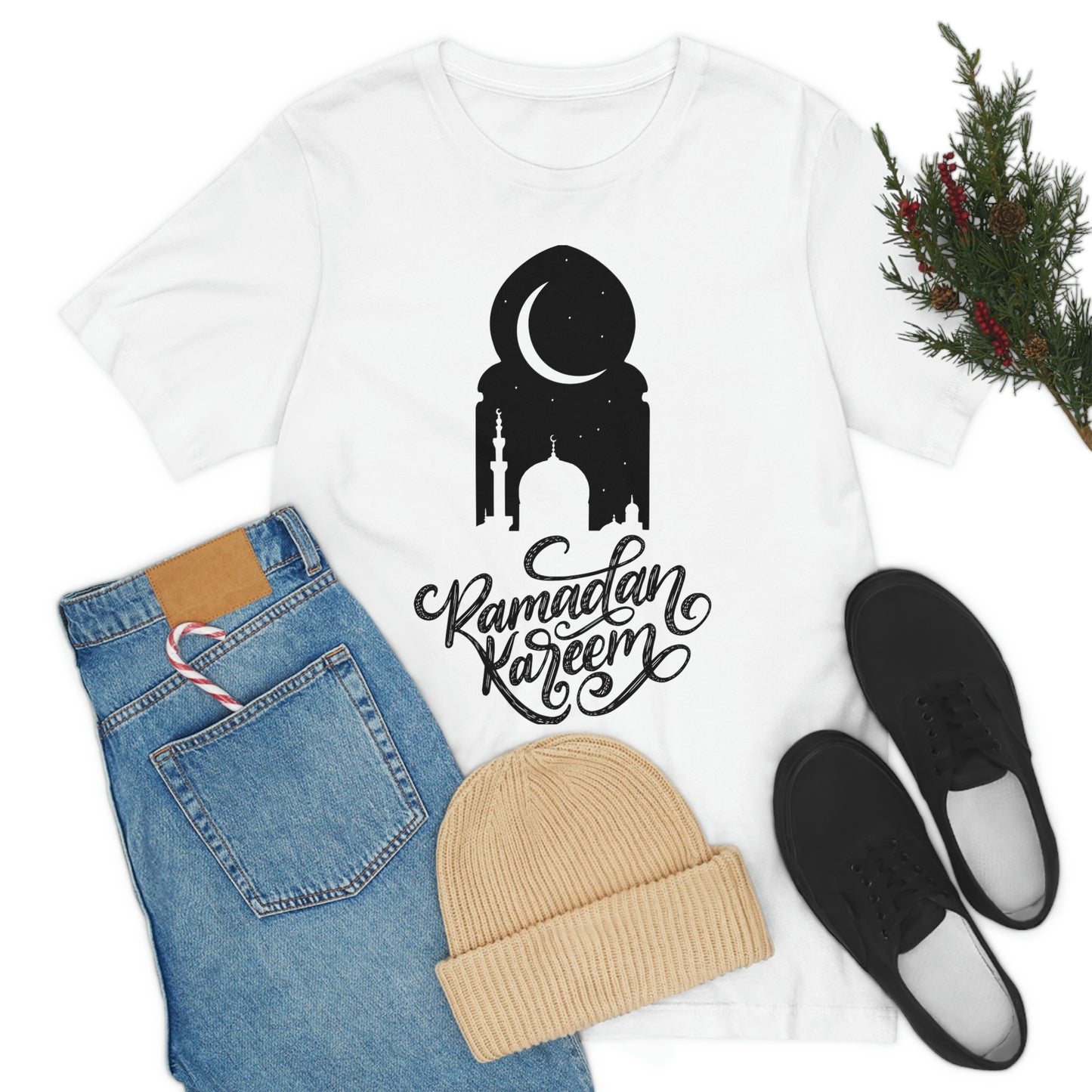 Ramadan Kareem (Style 8) - Unisex Heavy Cotton Tee