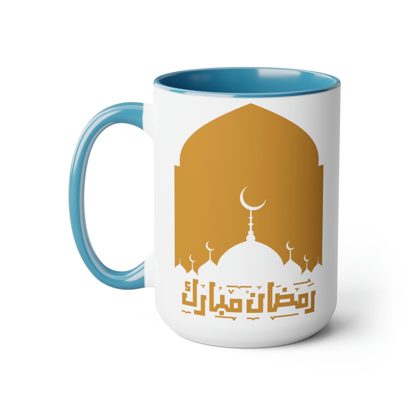 Ramadan Kareem - Two-Tone Coffee Mugs, 15oz