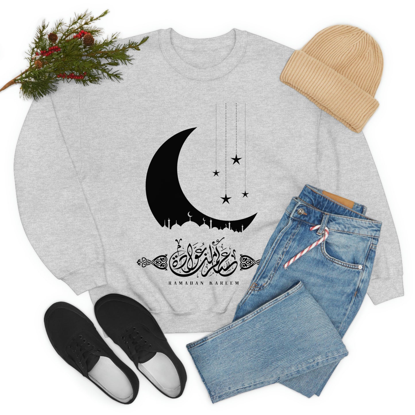 Ramadan Kareem (Style 19) - Unisex Heavy Blend™ Crewneck Sweatshirt