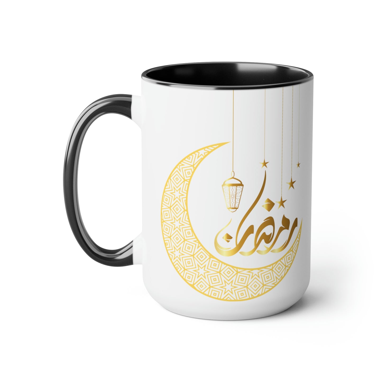 Ramadan Kareem - Two-Tone Coffee Mugs, 15oz