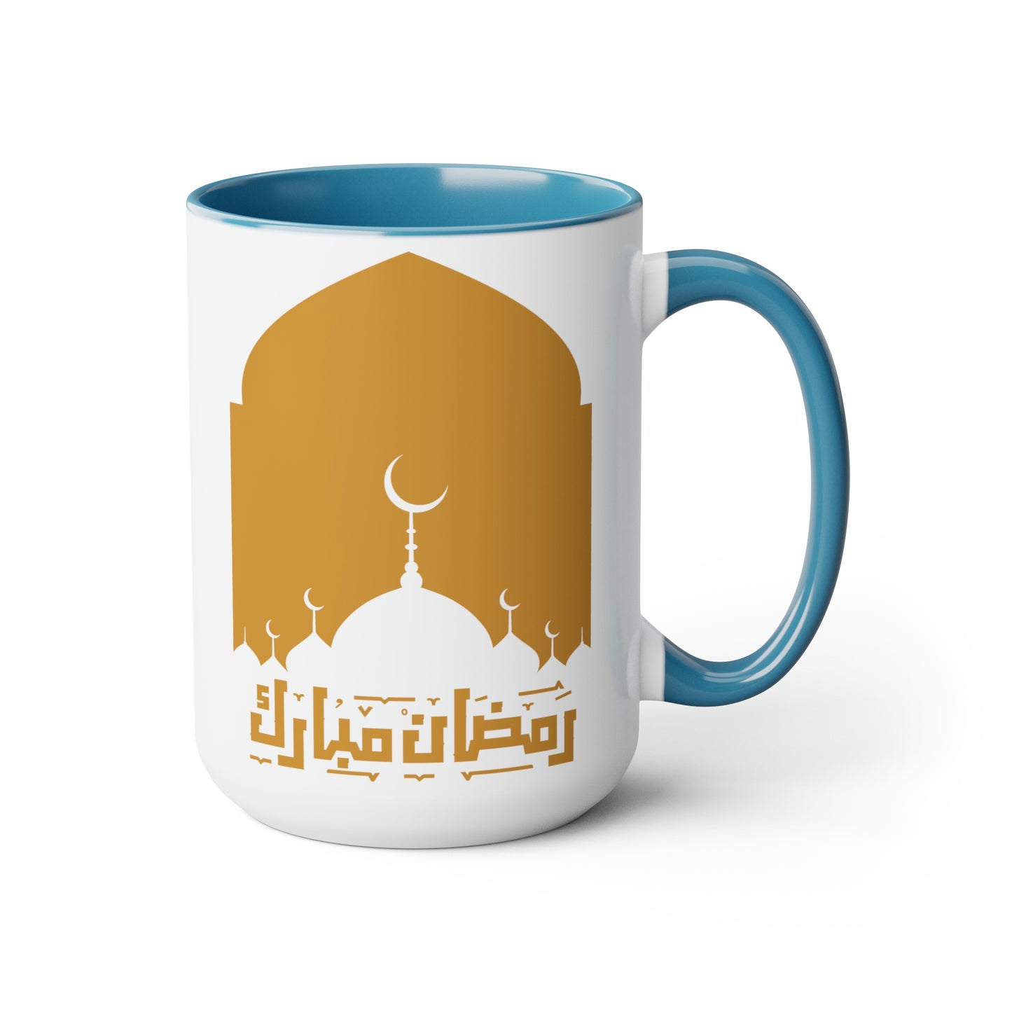 Ramadan Kareem - Two-Tone Coffee Mugs, 15oz