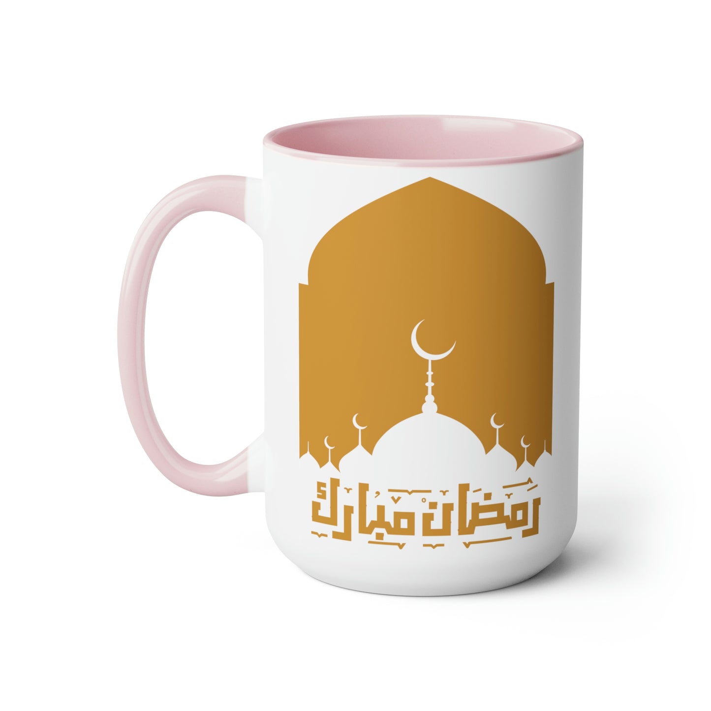 Ramadan Kareem - Two-Tone Coffee Mugs, 15oz