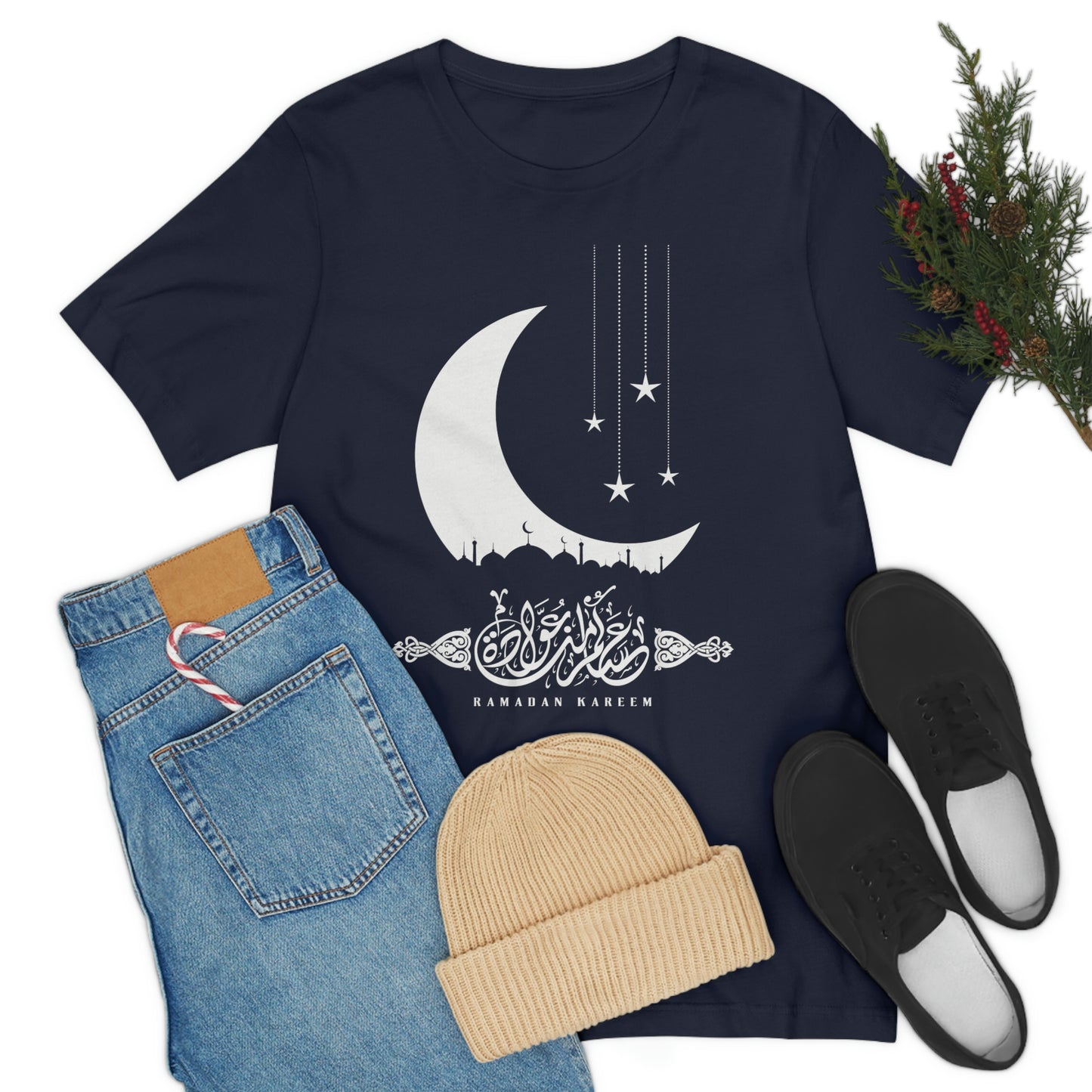 Ramadan Kareem (Style 19) - Unisex Heavy Cotton Tee