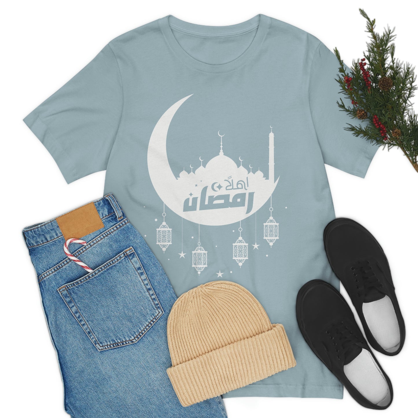 Ahlan Ramadan (Style 17) - Unisex Heavy Cotton Tee