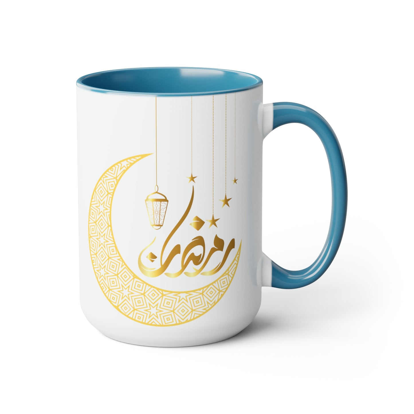 Ramadan Kareem - Two-Tone Coffee Mugs, 15oz