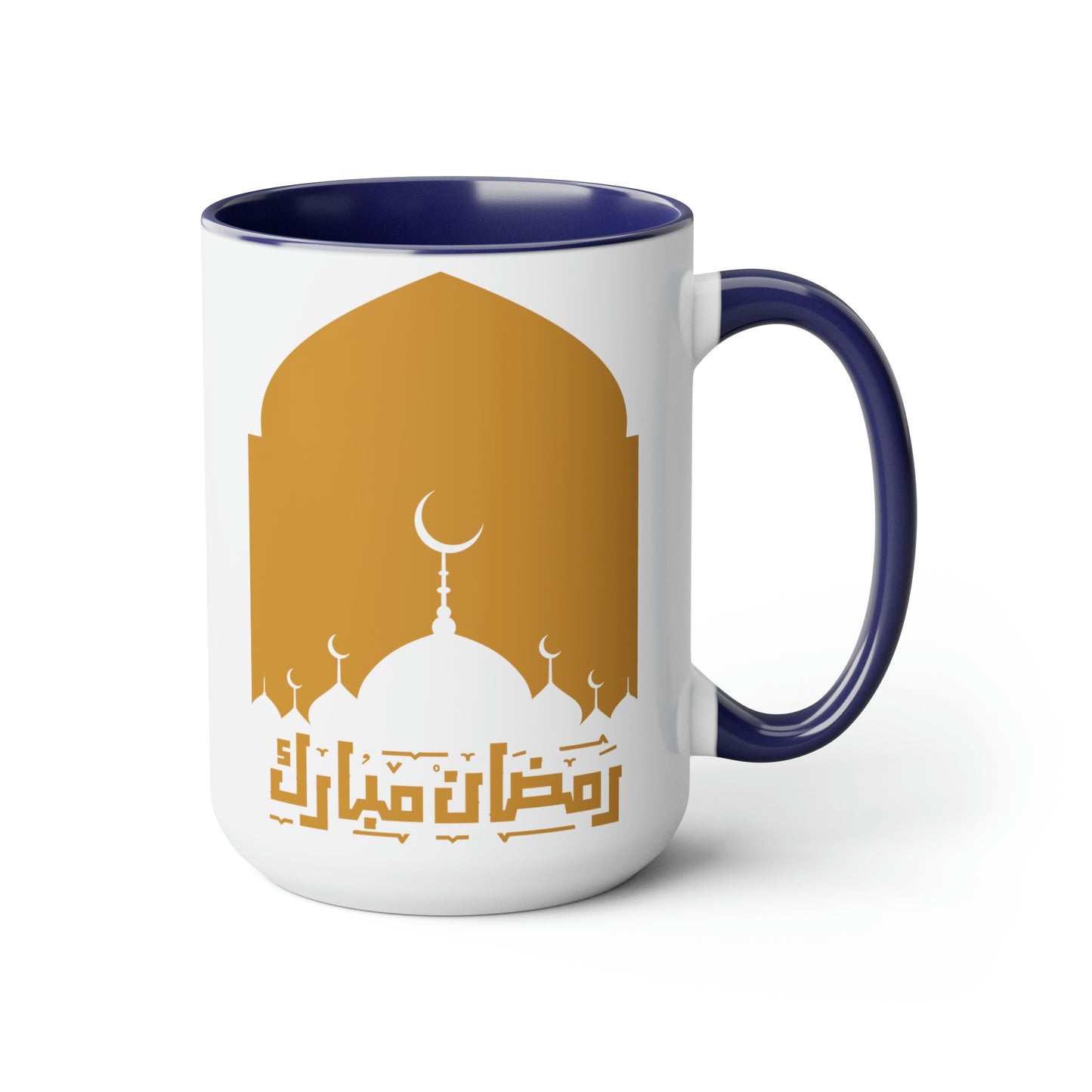 Ramadan Kareem - Two-Tone Coffee Mugs, 15oz