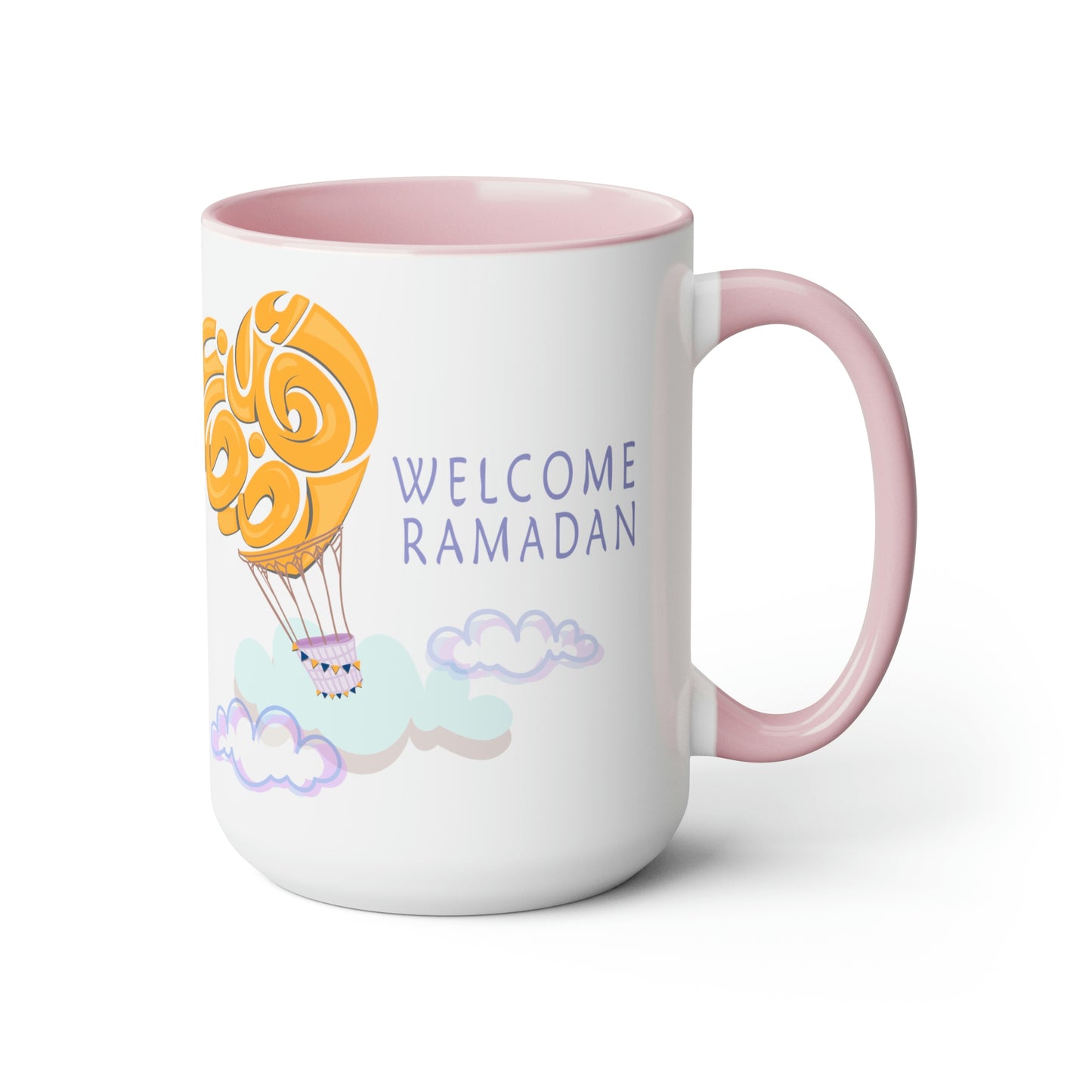 Ramadan Kareem - Two-Tone Coffee Mugs, 15oz