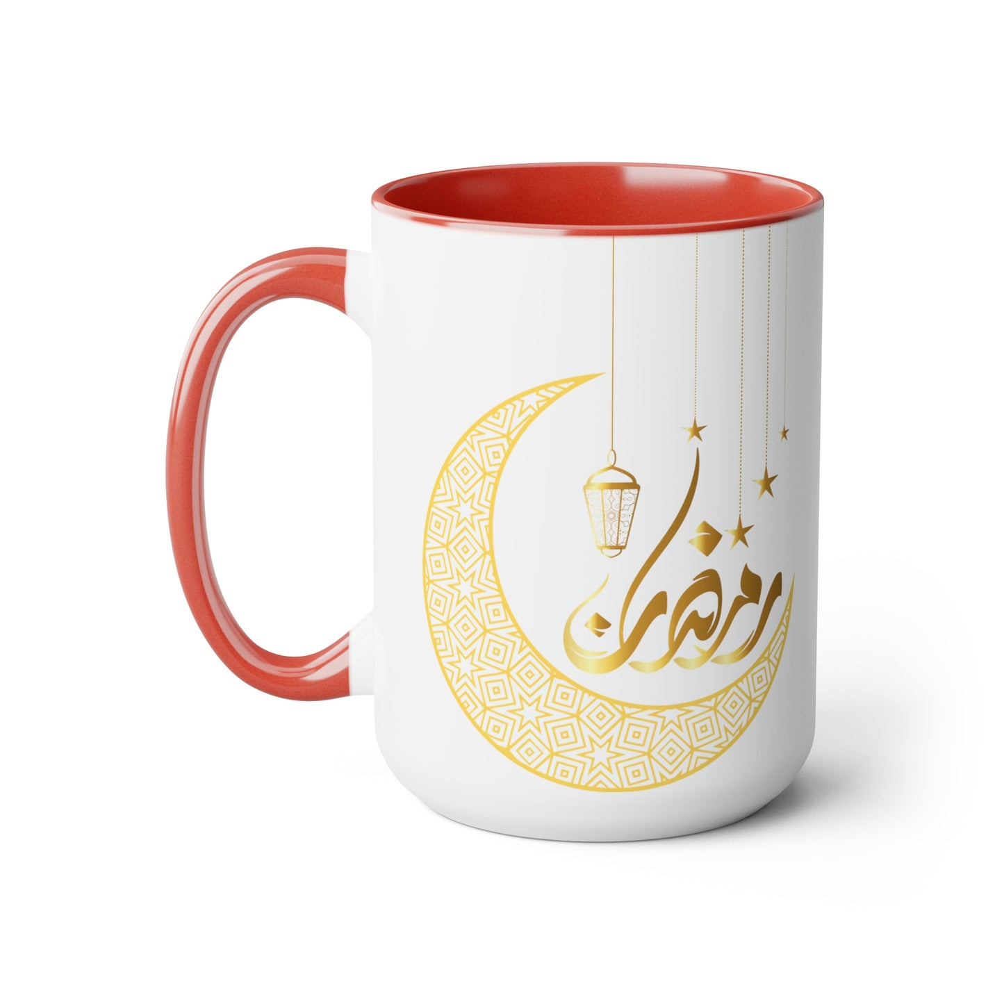 Ramadan Kareem - Two-Tone Coffee Mugs, 15oz